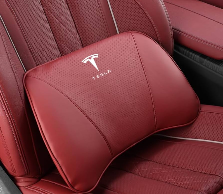 【純正美品】テスラ ランバーサポート Tesla 腰当て グレー Amazon.co.jp: 車用 腰クッション テスラ モデル3 モデルY